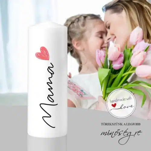 Mama anyáknapi gyertya
