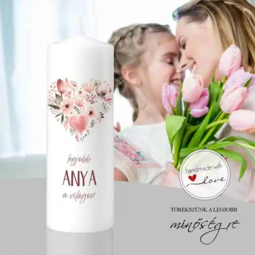 Legjobb anya anyáknapi gyertya