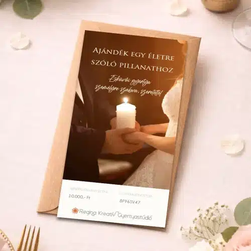 Regina Kreatív Gyertyastúdió ajándékutalvány