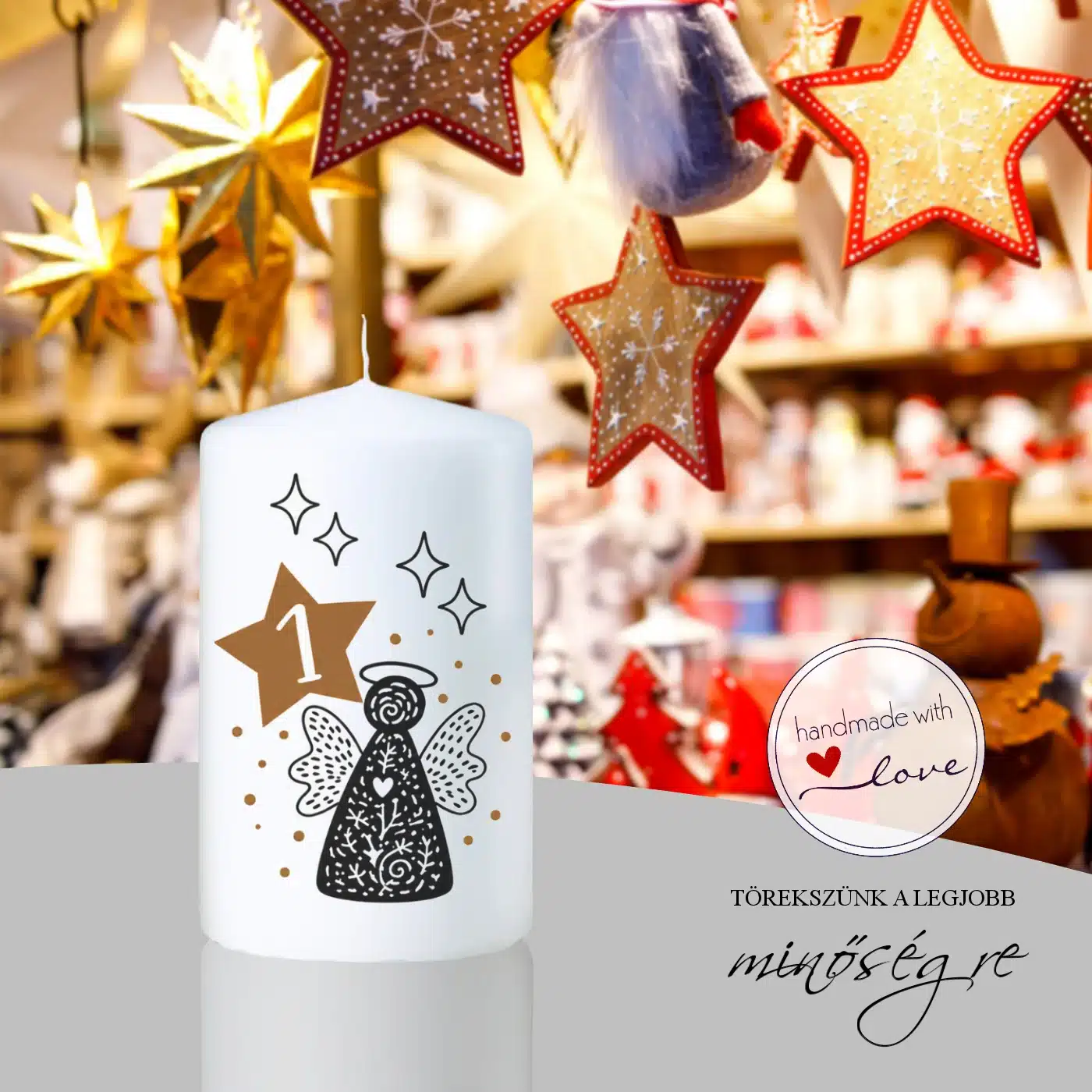 Adventi varázslat adventi gyertyaszett